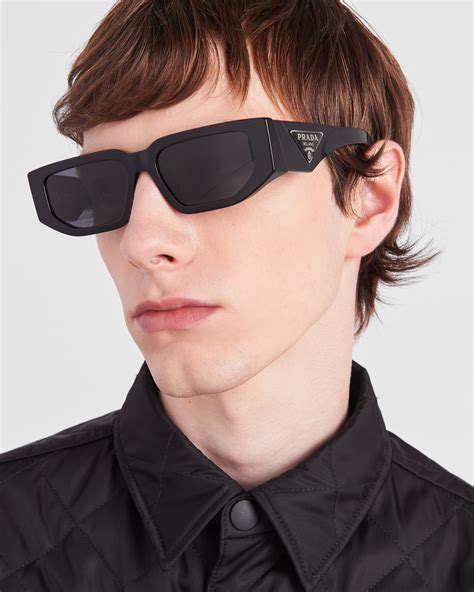 men's prada square sunglasses|prada symbole sunglasses men's.